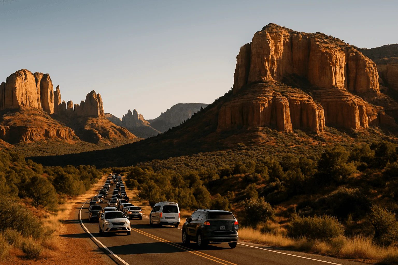 Sedona Traffic Guide: When the Town Gets Busy & How to Avoid the Crowds
